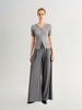 Gray Wide-Leg Pants