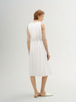 Stand Collar Sleeveless Dress