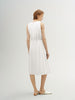 Stand Collar Sleeveless Dress