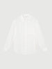 White Ramie Long-Sleeve Shirt