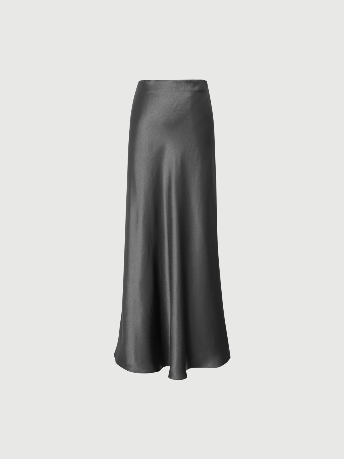 Triacetate Straight Maxi Skirt
