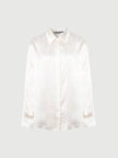 Silk Jacquard Satin Shirt