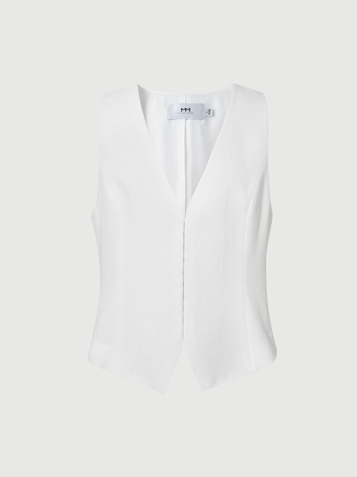 Triacetate V-Neck Vest