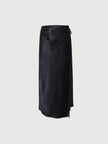 Acetate Sarong Midi Skirt