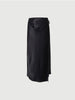 Acetate Sarong Midi Skirt