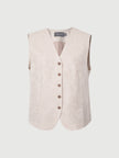 Linen Blend Tank Top