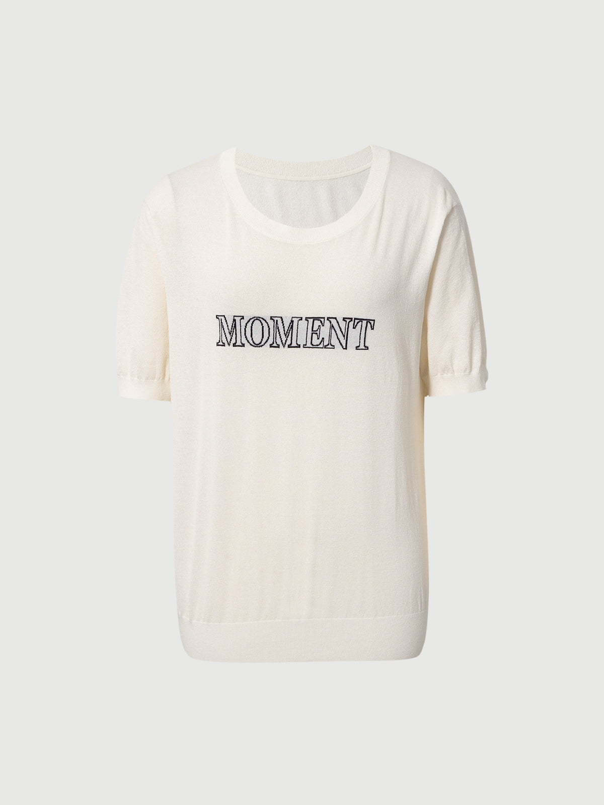 Lyocell Logo Short-Sleeve Tee