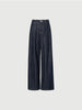 Cotton Wide-Leg Jeans