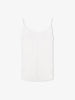 V Neck Silk Tankini Top