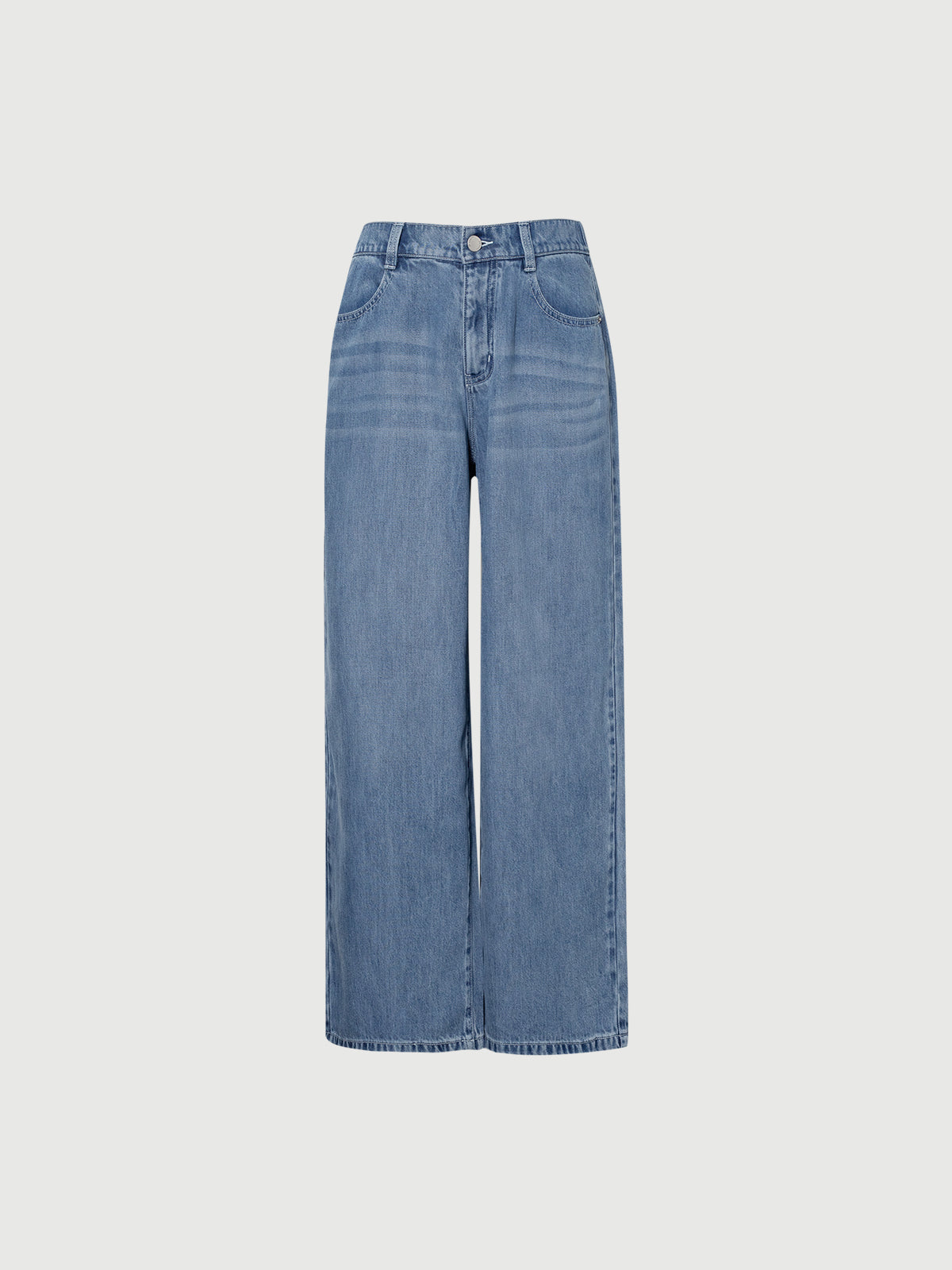 Vintage Blue Wide-Leg Jeans