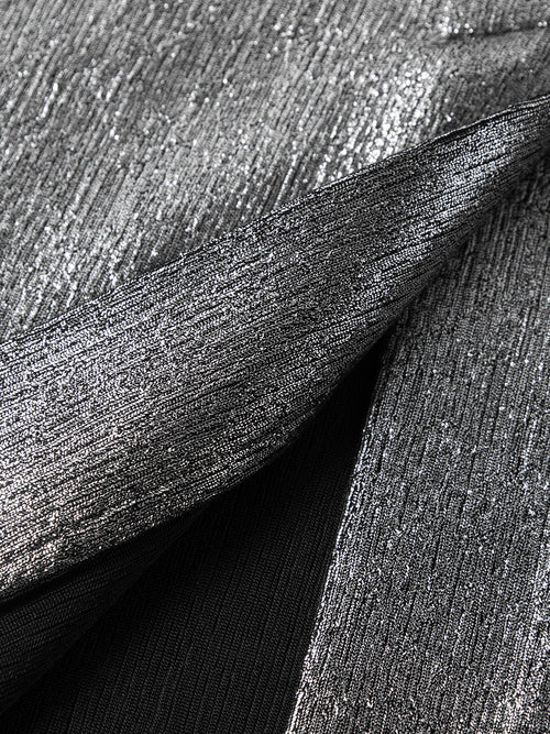 Load image 1 in gallery view. Shimmer Straight Maxi Skirt