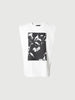 Sleeveless 100% Cotton T-Shirt