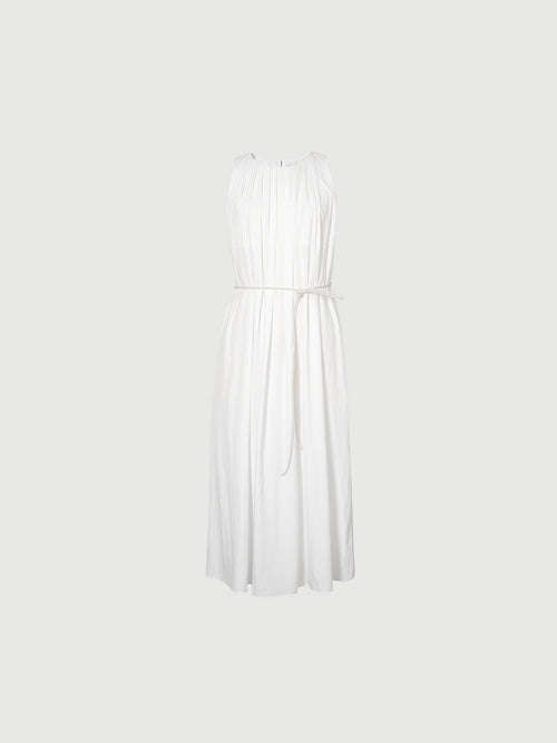 Load image 1 in gallery view. Stand Collar Sleeveless Dress