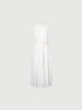 Stand Collar Sleeveless Dress