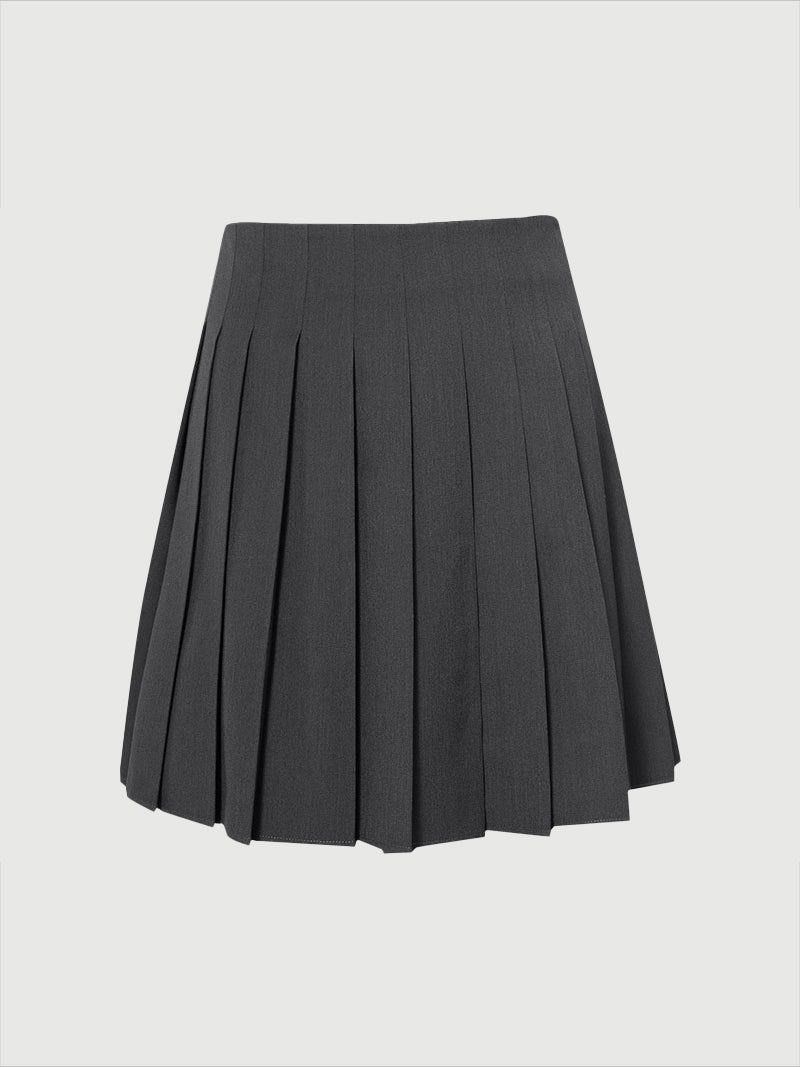 Pleated Mini Skirt
