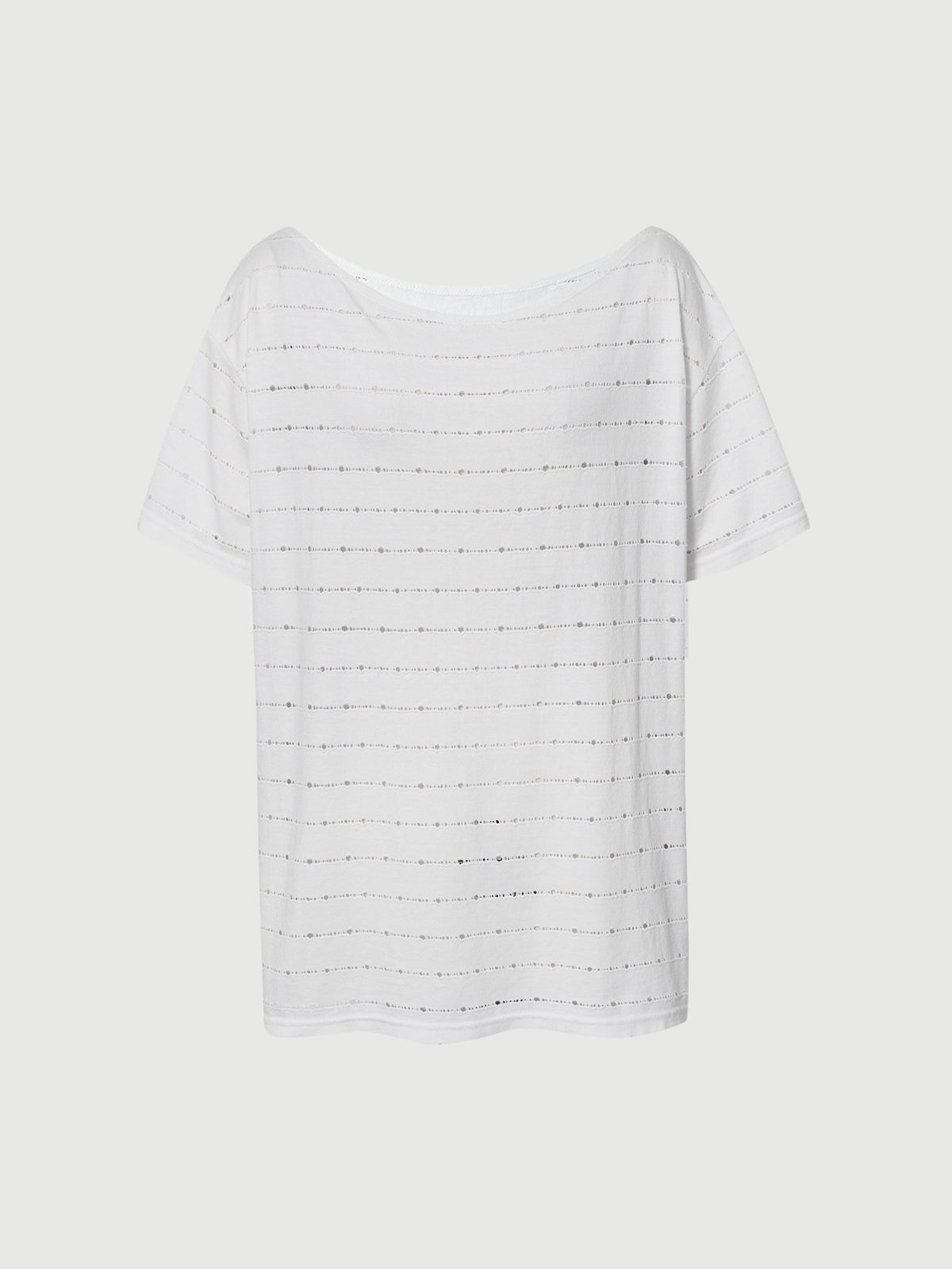 Asymmetric Cutout Oversized Tee