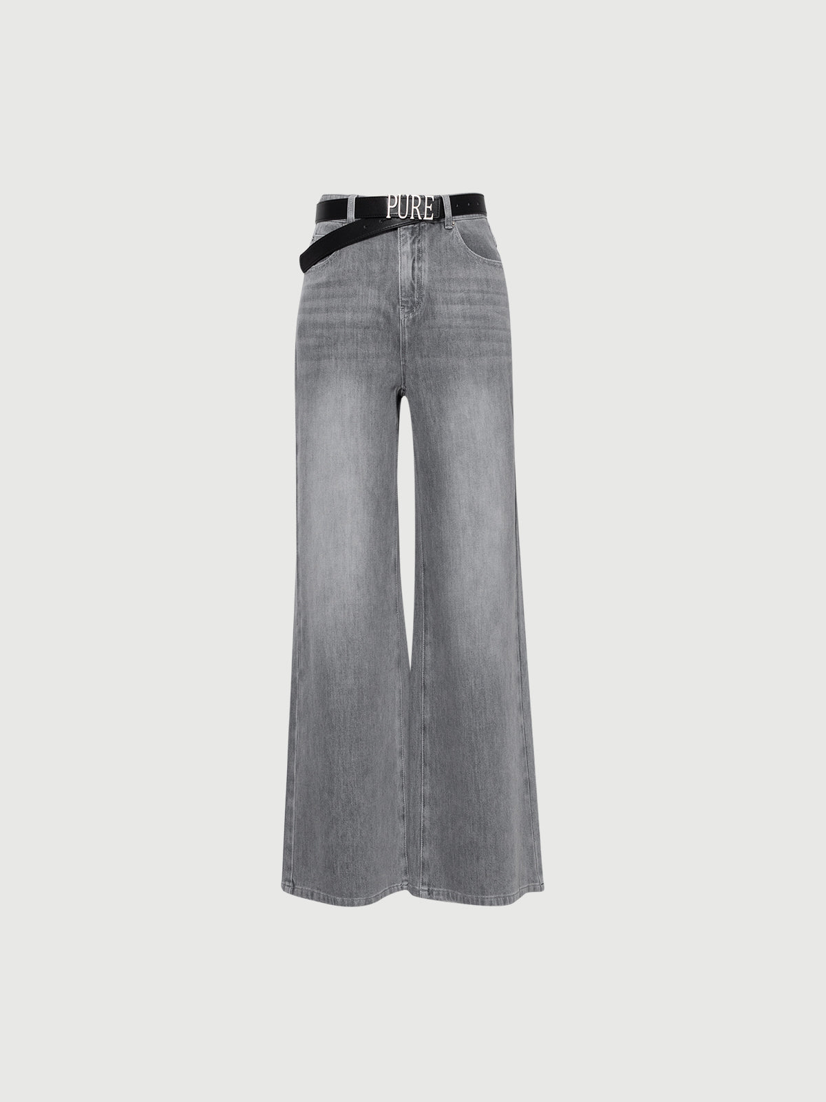 Cotton-Blend Flared Mini Kick Jeans