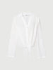 V Neck Long Sleeve Overshirt