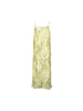 V Neck Straight Fit Floral Slip Dress
