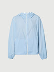 Light Blue Hooded UV Protection Jacket