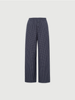 Cotton Plaid Pants