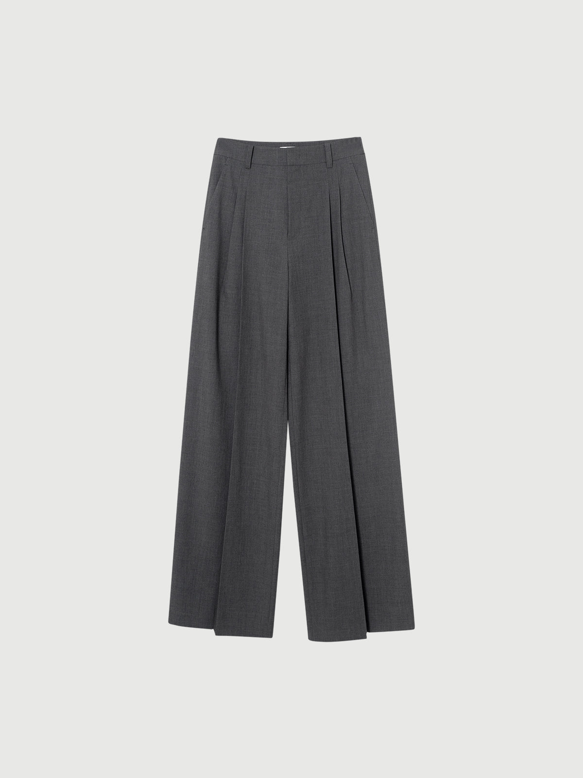 Straight-Leg Wide Pants