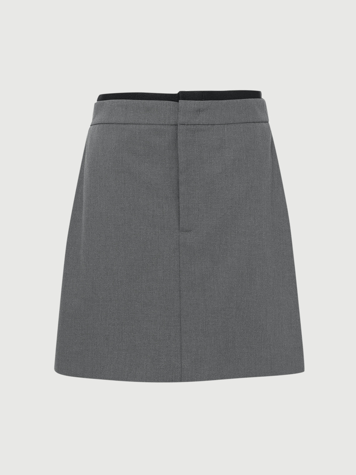 Rock Straight Fit Short Skirt