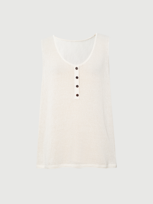 Load image 1 in gallery view. U-Neck Knit Tank Top