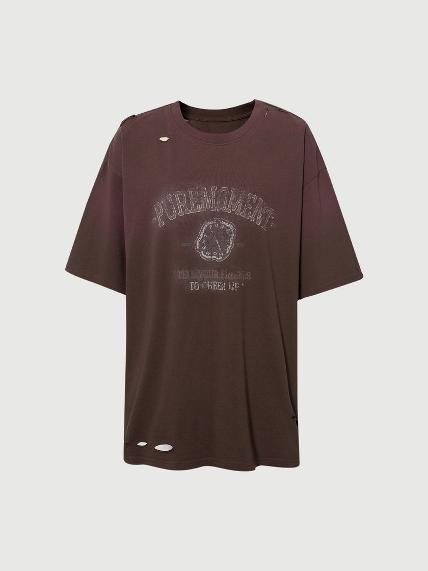 Cotton Graphic Relaxed Tee