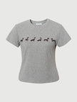 Short-Sleeve Puppy Graphic Tee