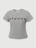 Short-Sleeve Puppy Graphic Tee
