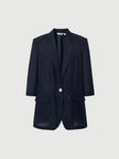 One-Button  Blazer