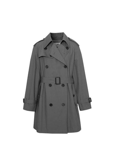 Load image 1 in gallery view. Pure Cotton Trench Coat