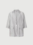 Half Sleeves Lyocell Blazer