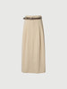 Khaki Midi Skirt