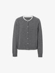Pure Cashmere Contrast Binding Sweater