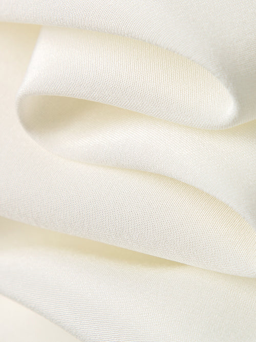 Load image 1 in gallery view. Quarter Sleeves Silk Blazer