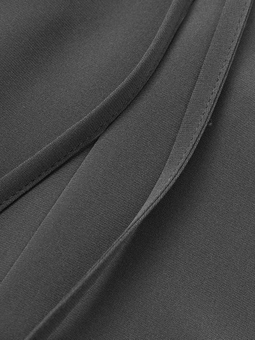 Load image 1 in gallery view. Straight Fit Silk Pants