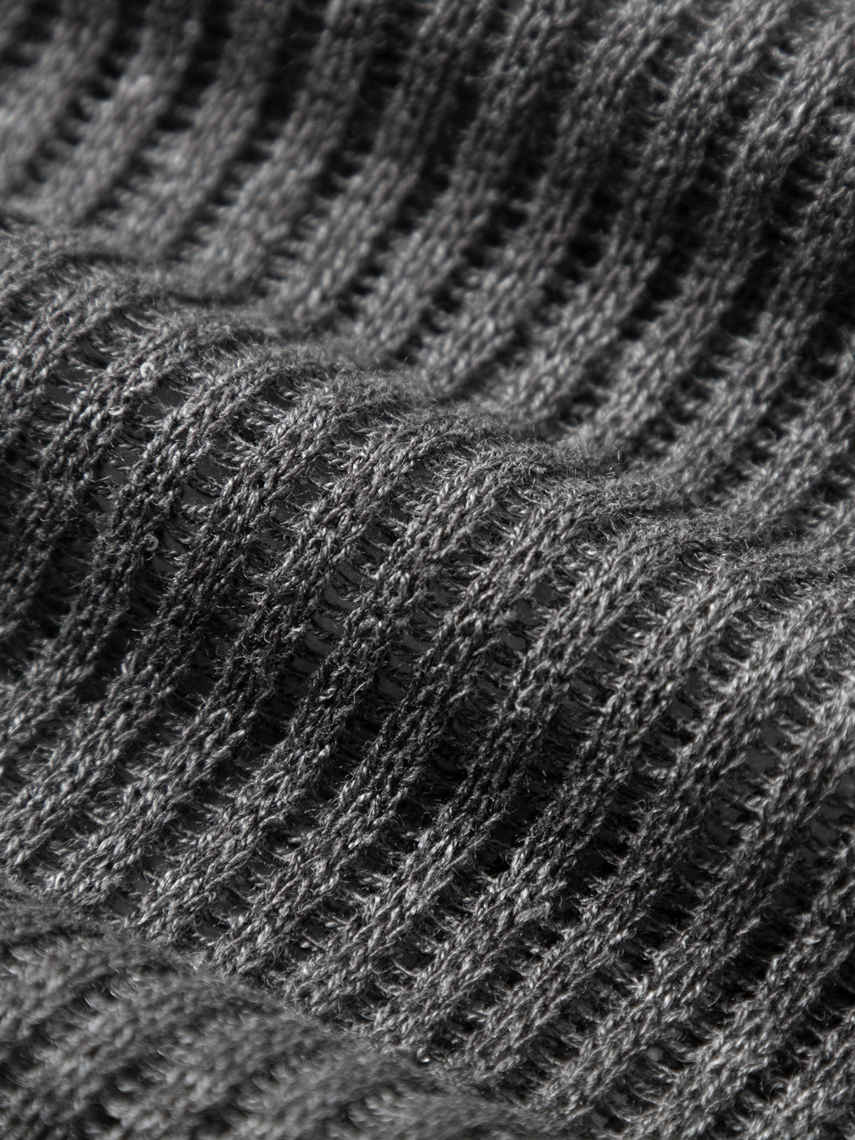 Tiny Sequined Sheer Striped Hoodie  Knitwear