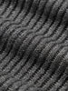 Tiny Sequined Sheer Striped Hoodie  Knitwear