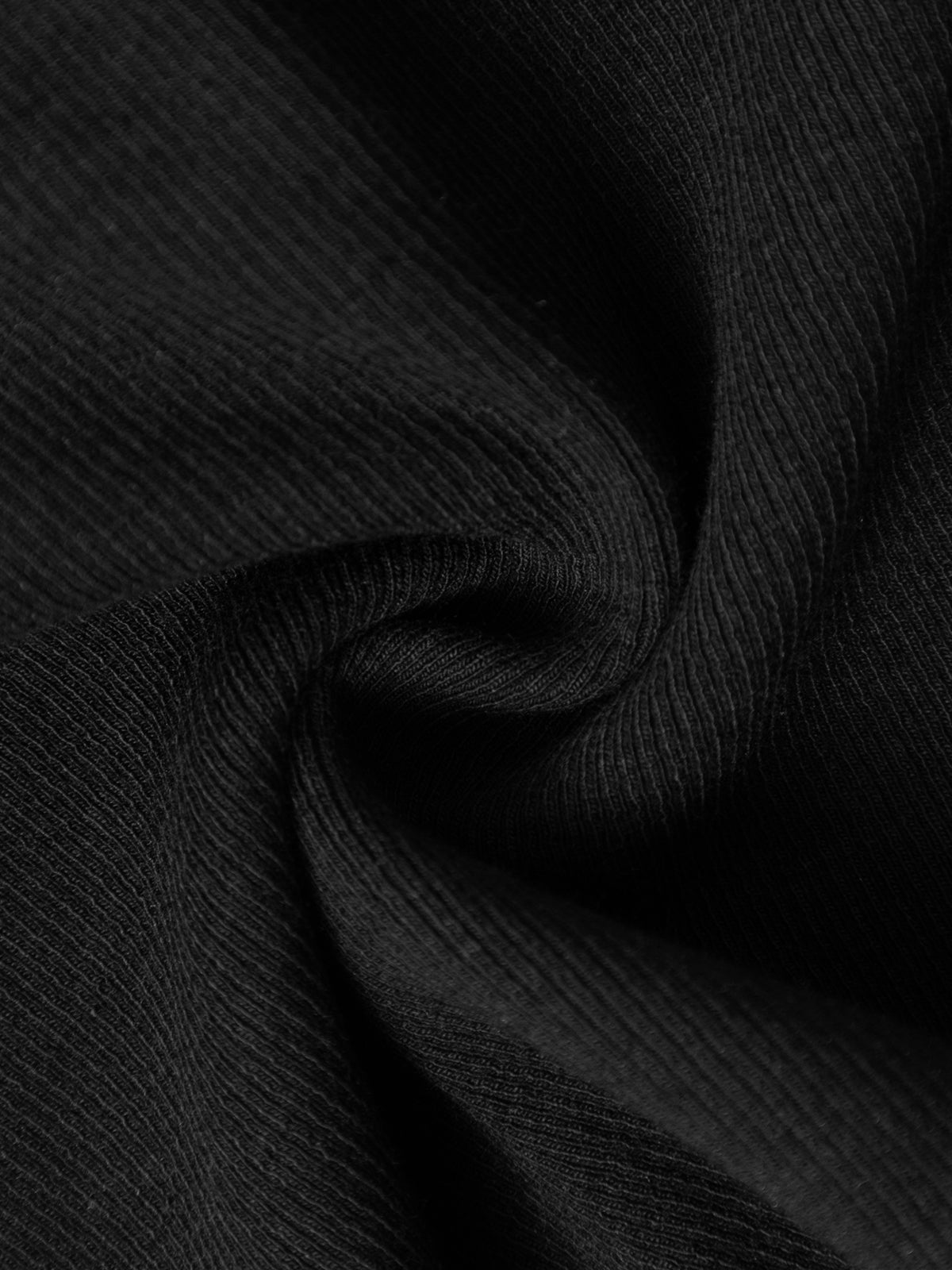 Charcoal Slim-Fit Ribbed  Tank