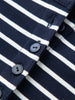 Stripe Round Neck Cotton T-Shirt