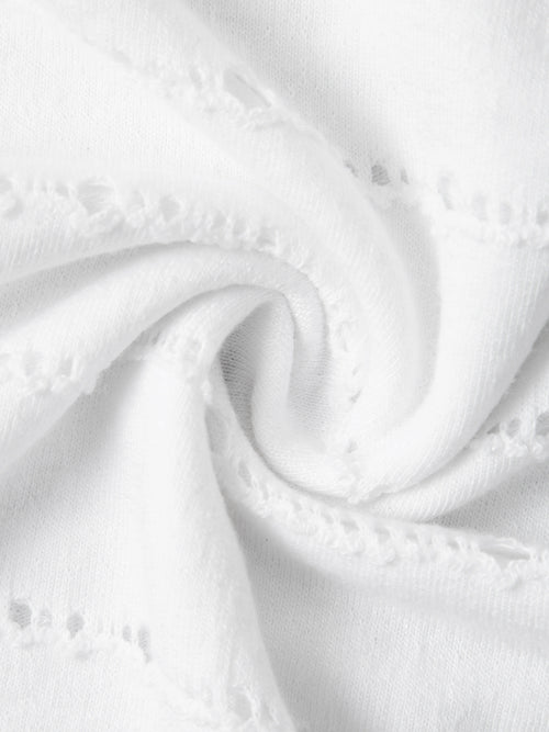 Load image 1 in gallery view. Asymmetric Cutout Oversized Tee