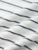 Lyocell Striped V-Neck Tee