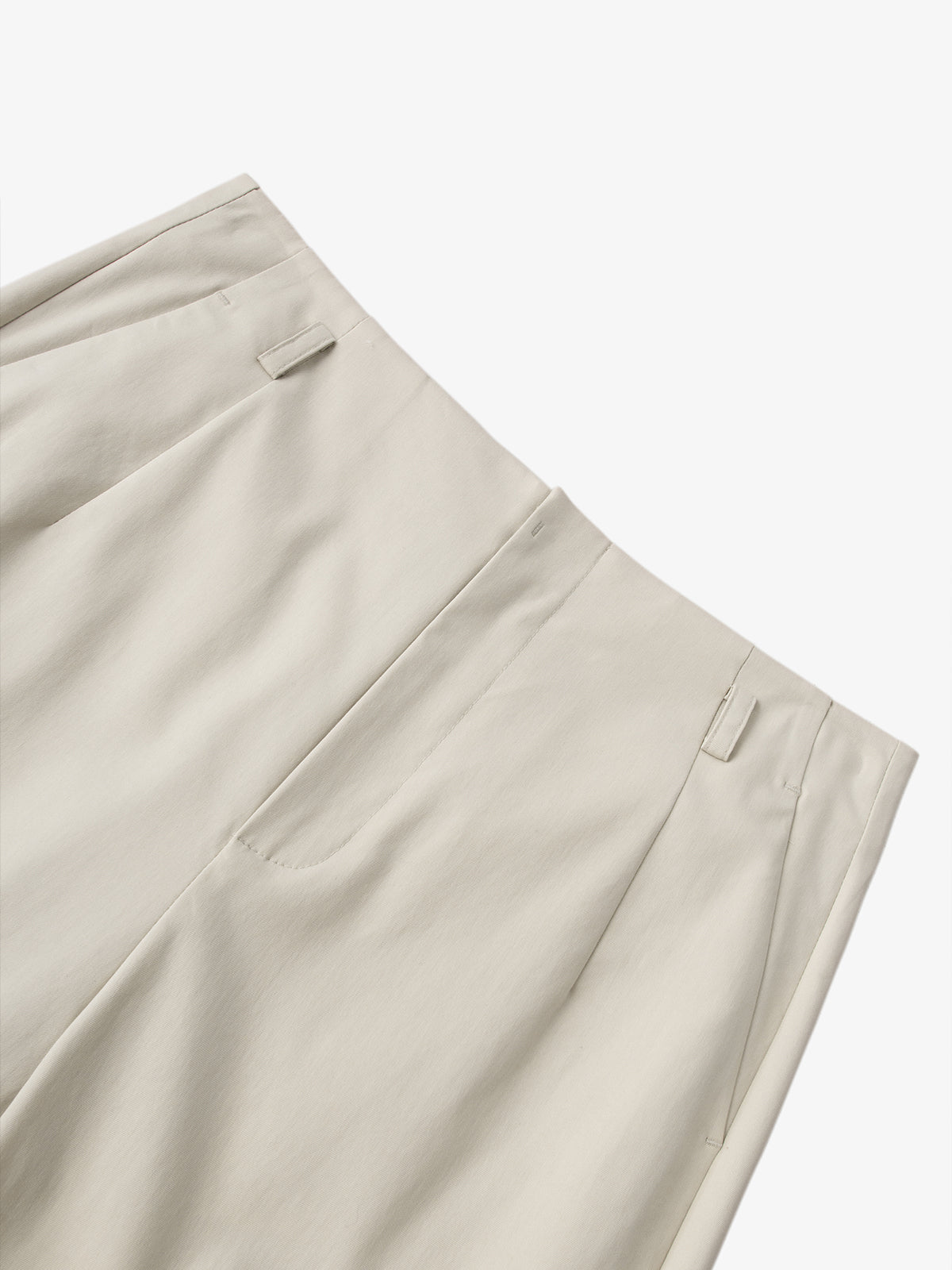 Cropped Lyocell Pants