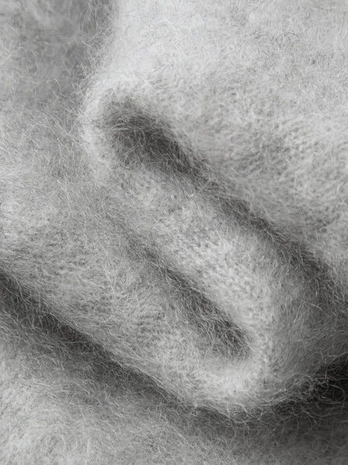 Load image 1 in gallery view. Pure Cashmere Structured-Shoulder Cardigan