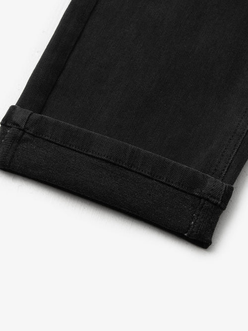 Load image 1 in gallery view. Cropped Cotton Trousers