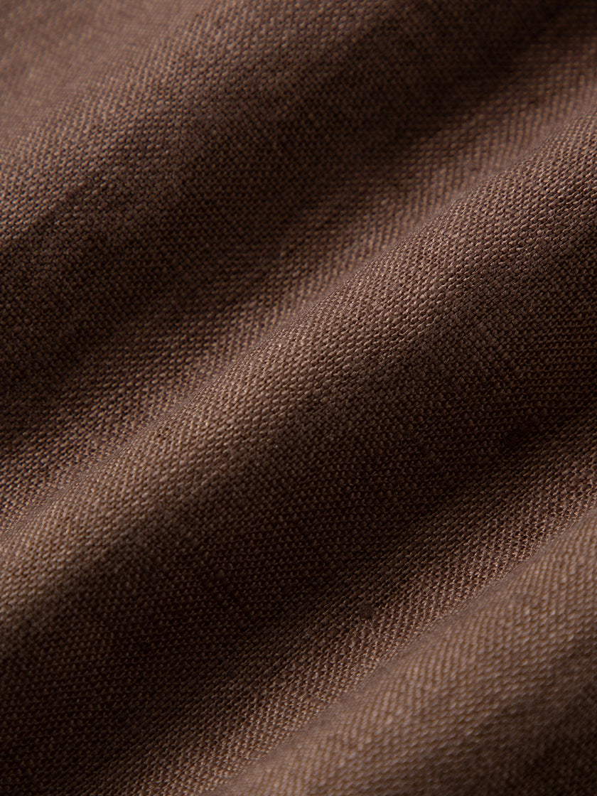 Pure Linen Straight Pants