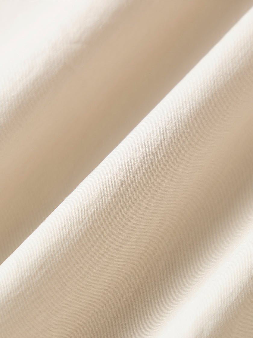 Sleeveless Cotton-Blend Belted Dress