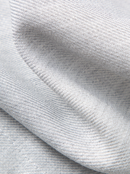 Load image 1 in gallery view. Light Blue Linen-Blend  Shorts